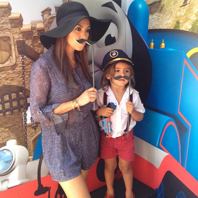Kourtney Kardashian, Scott Disick, Family
